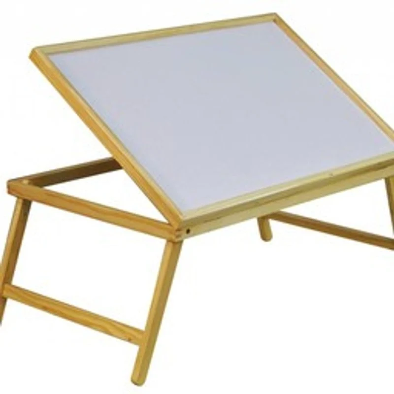 Opvouwbare houten bedtafel