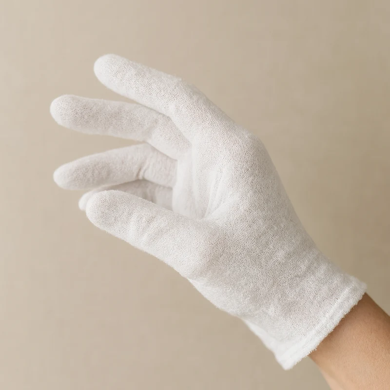Katoenen handschoenen – 100% katoen M/L – 1 paar