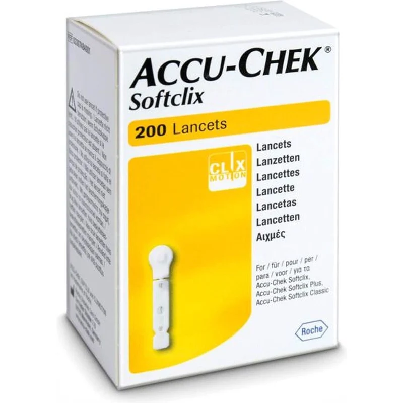 Accu-Chek Softclix lancet 200 stuks