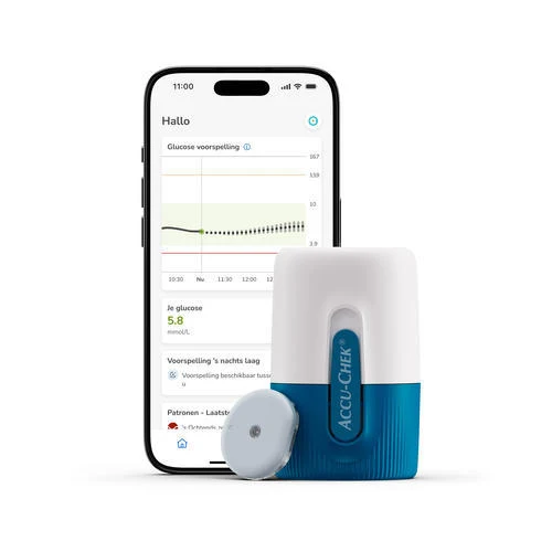 Accu-Chek SmartGuide CGM Sensor - Continue glucosemeting 14 dagen