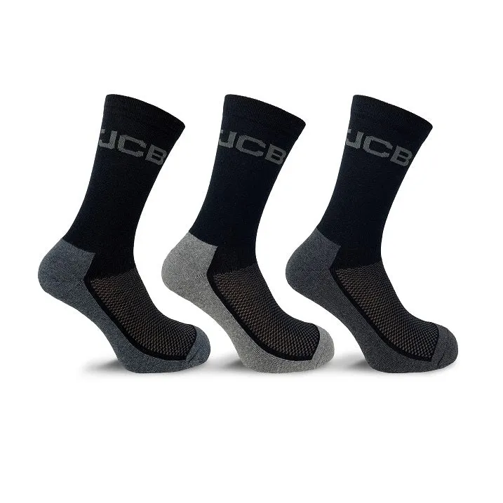3 PK JCB MENS EVERYDAY SOCKS
