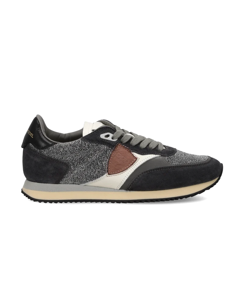 Sneakers Blville Women, Silver Black White