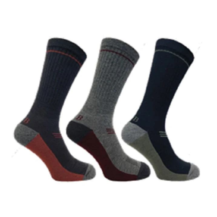 2 PK BRAMBLE MENS WEEKEND RAMBLER SOCKS