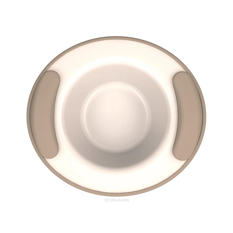 Warmhoudkom 19cm 200ml Linnen grijs