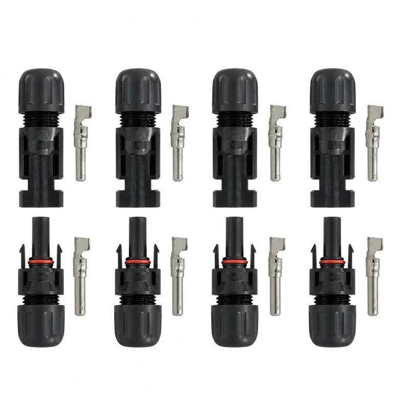 MC6-kabelconnector voor zonnepanelen – 4 paar
