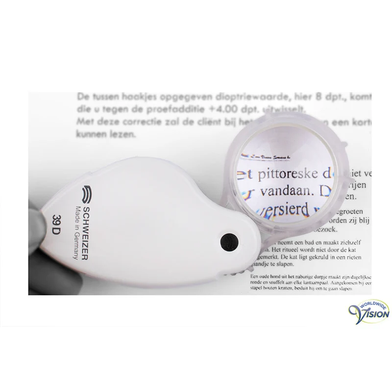 Schweizer ErgoPocket 180112 – 4x Vergrotende Zakloep met Asferische Lens