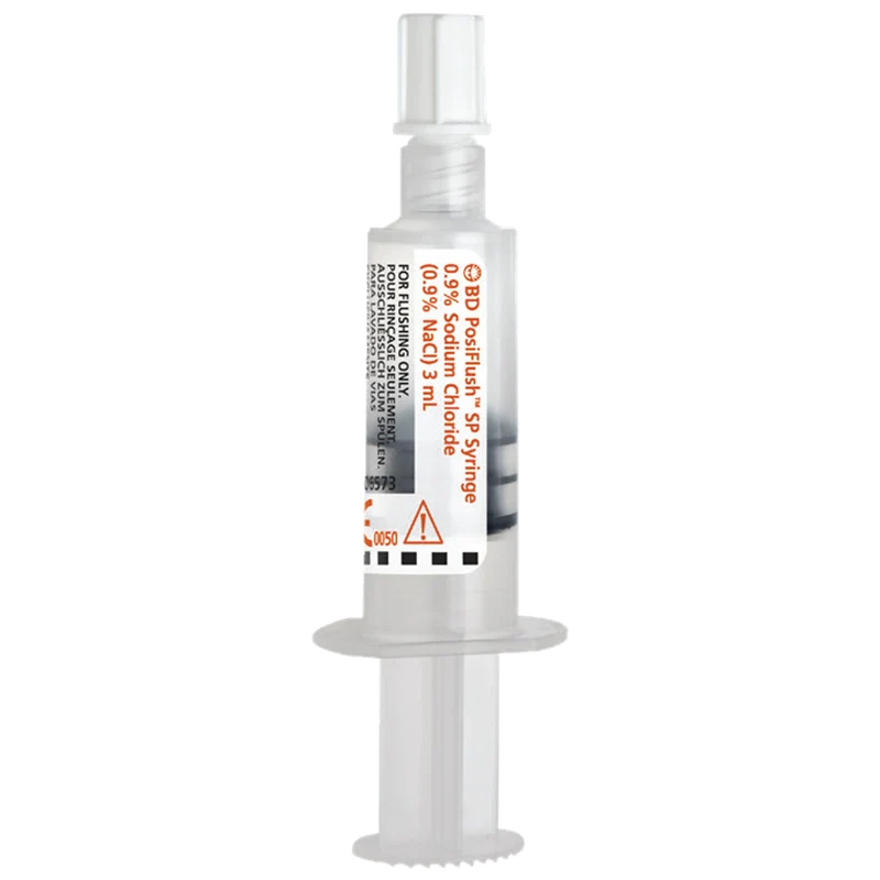 BD PosiFlush 3ml NaCl 0.9% Spoelspuiten – 30 stuks