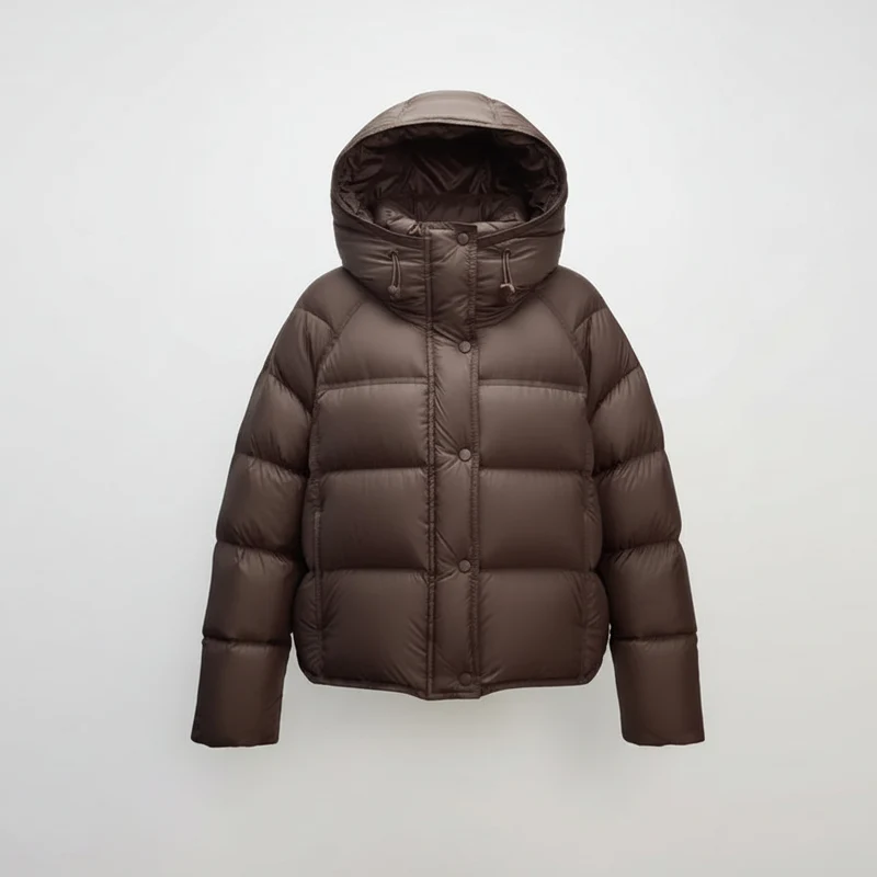 Damesparka's met katoenen vulling - Stijlvolle Koreaanse winterjas voor ultieme warmte