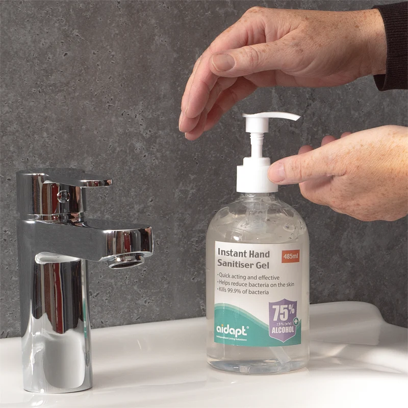 Instant Hand Sanitiser Gel (485ml) – Snelwerkend en Effectief