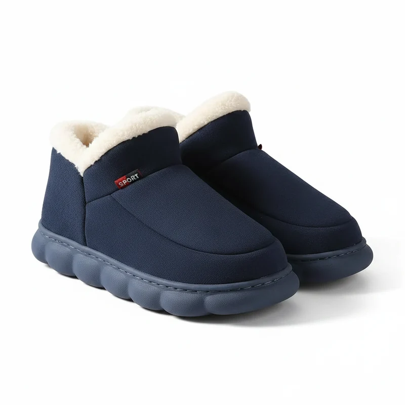 Bebealy Winter Herenslippers - Comfortabele en stijlvolle pantoffels voor binnen en buiten