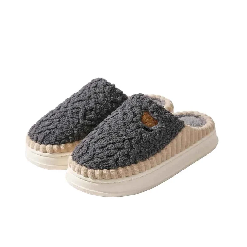 Gezellige, pluizige winterslippers voor stellen – Blijf warm en comfortabel binnenshuis