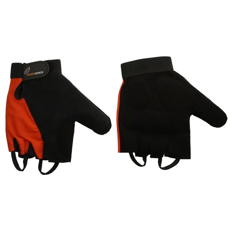 Indoor Handschoenen Oranje/Zwart – Optimale Grip en Comfort – Diverse Maten