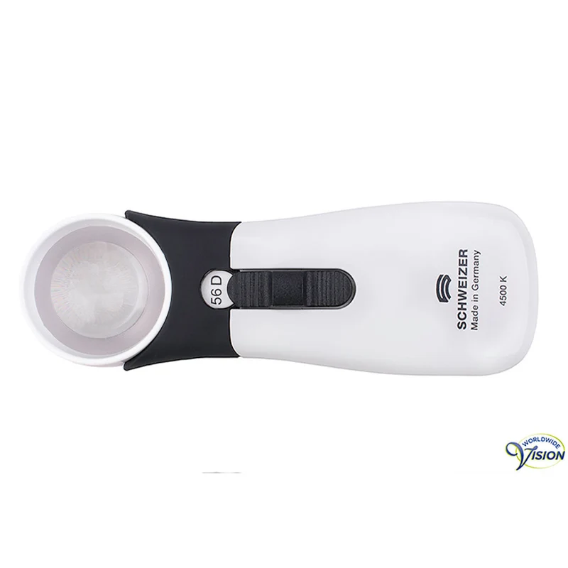 Schweizer ERGO-Lux MP Mobile 56D Handlichtloep – 14x Vergroting, LED, Asferische Lens