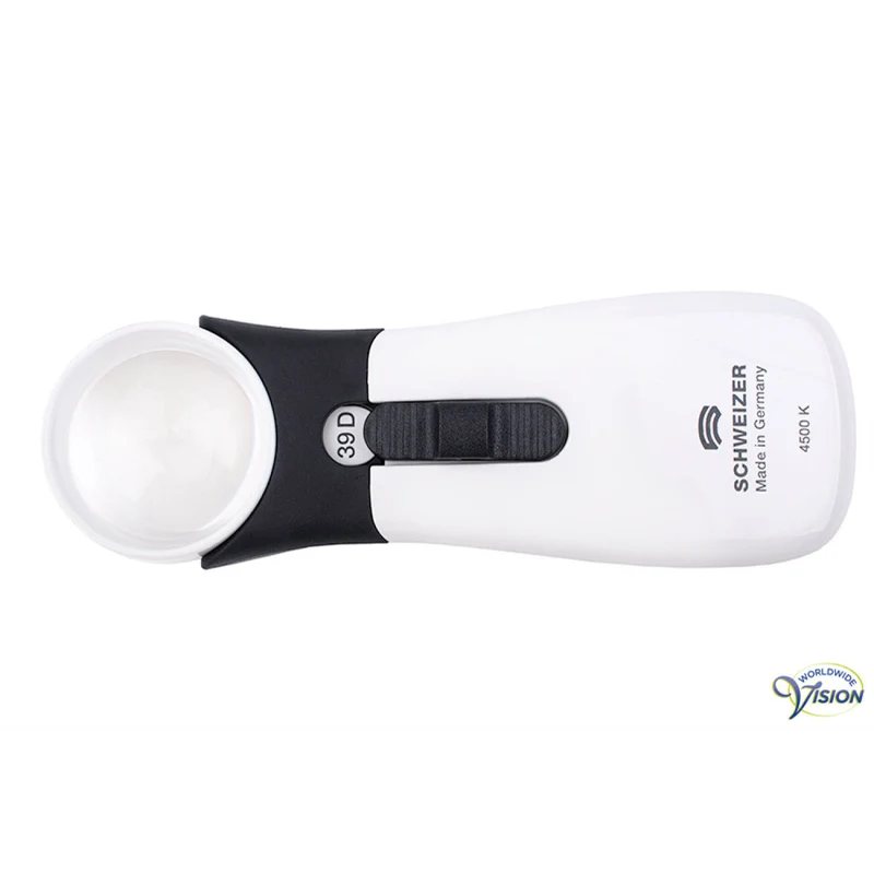 Schweizer ERGO-Lux MP Mobil 10x Handlichtloep – 164392 39D LED met 35 mm Asferische Lens