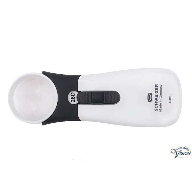 Schweizer ERGO-Lux MP Mobil 7x Handlichtloep – 164282 28D LED met 35 mm Asferische Lens