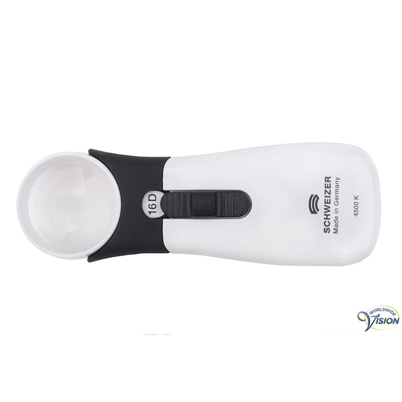 Schweizer ERGO-Lux MP Mobil 4x Handlichtloep – 164172 16D LED met 35 mm Asferische Lens