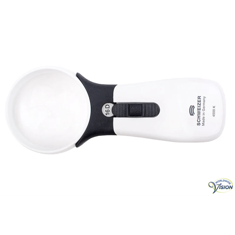 Schweizer ERGO-Lux MP Mobil 4x Handlichtloep – 164162 16D LED met 60 mm Asferische Lens