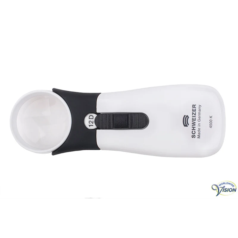 Schweizer ERGO-Lux MP Mobil 3x Handlichtloep – 164132 12D LED met 35 mm Asferische Lens