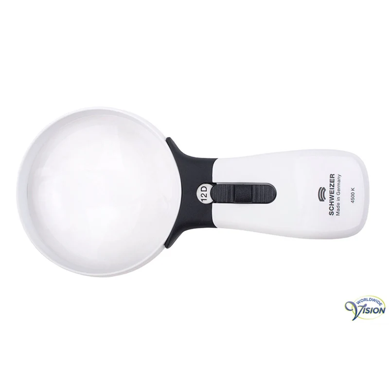 Schweizer ERGO-Lux MP Mobil 3x Handlichtloep – 164122 12D LED met 70 mm Asferische Lens