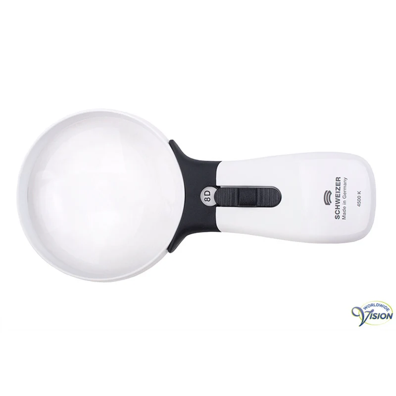 Schweizer ERGO-Lux MP Mobil 2x Handlichtloep – 164092 8D LED met 85 mm Asferische Lens