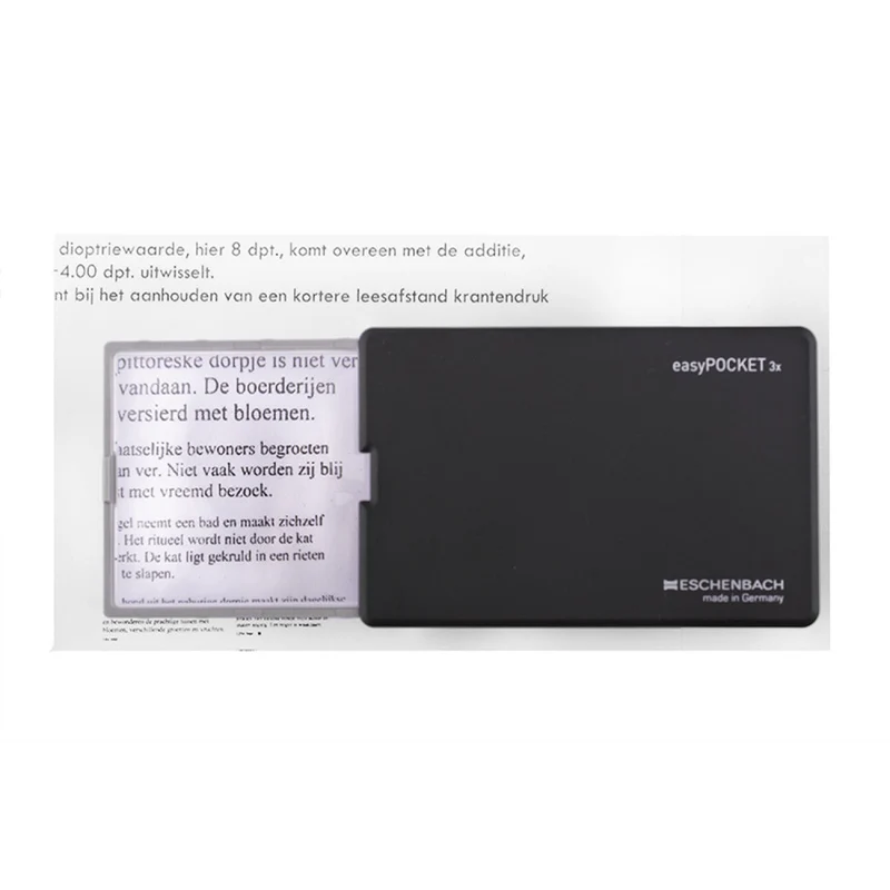 Eschenbach Easypocket 3x Zakloep – 152110 Met LED-Verlichting en Asferische Lens