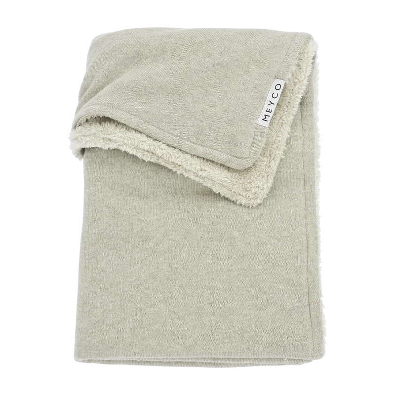 Deken Knit basic teddy - Sand Melange