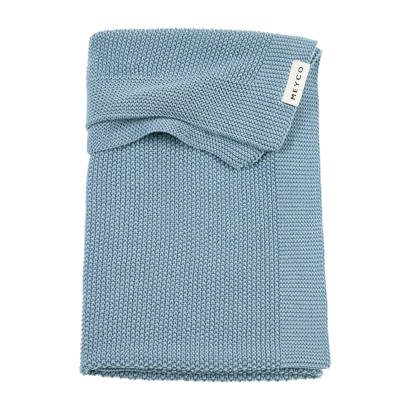 Deken Mini Relief - Jeans Blue