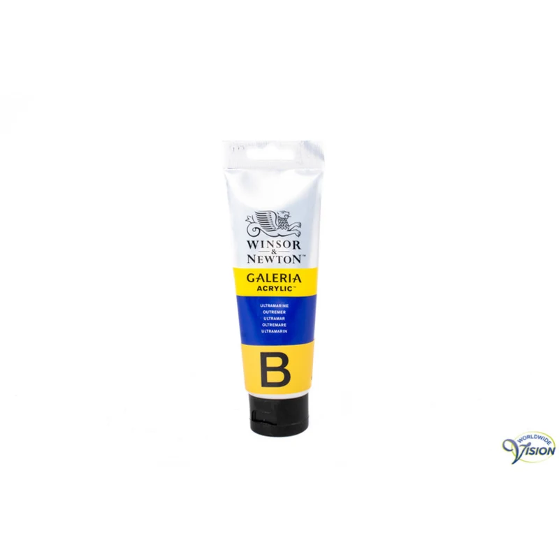 Winsor & Newton Galeria Acrylverf Blauw – 120 ml | Ultramarine
