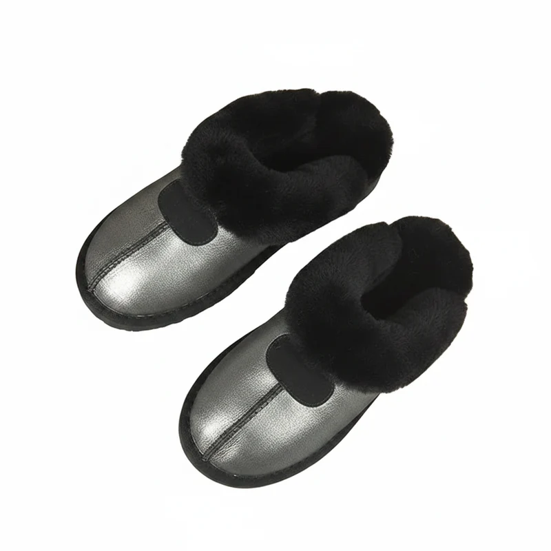 KZZO Pantoffels van schapenvacht - Comfortabele winterschoenen voor binnen voor dames