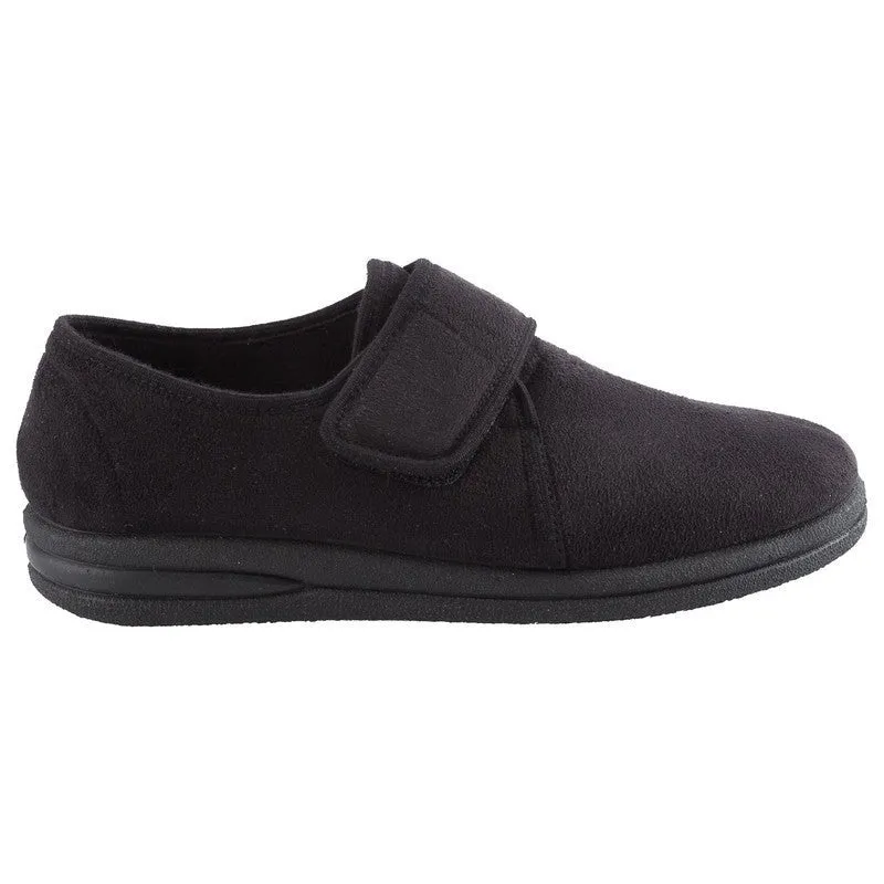 MSF pantoffel - zwart laag herenmodel