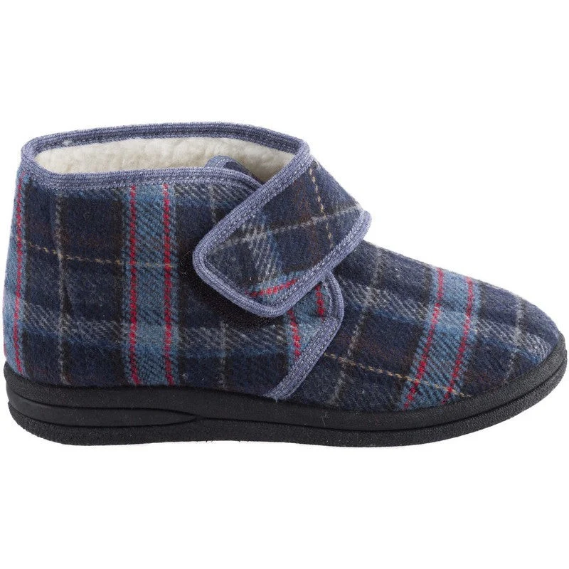 MSF pantoffel - geruit hoog model