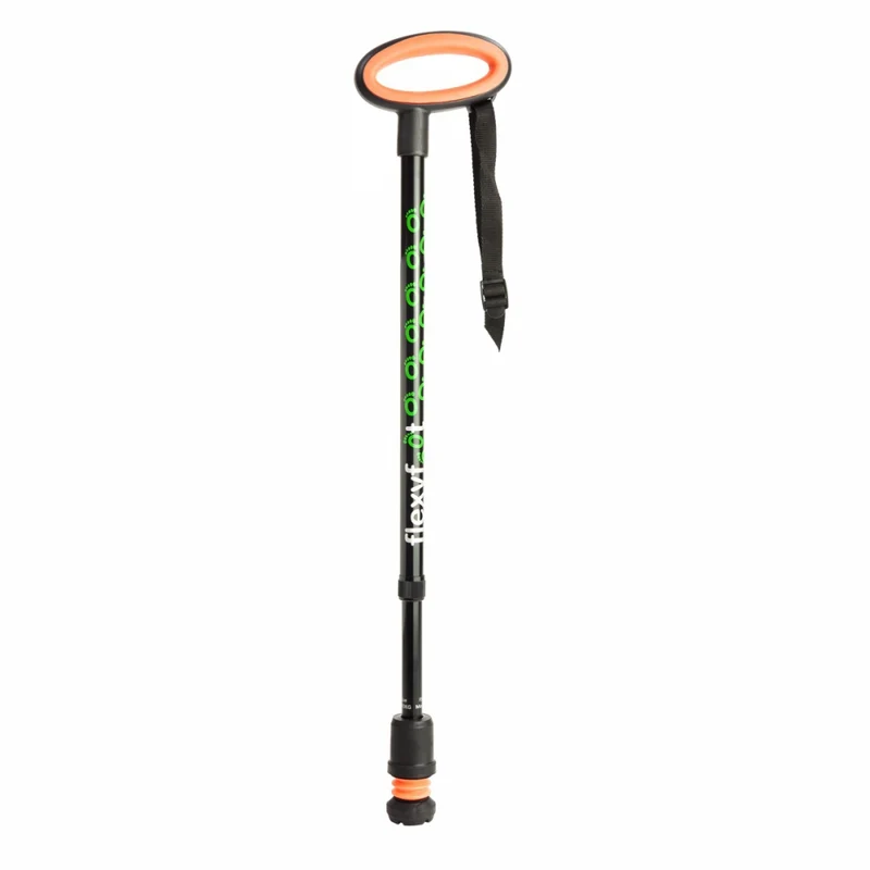 Wandelstok met ovalen handvat