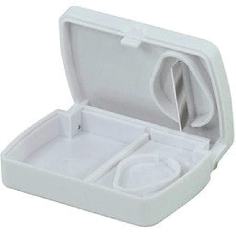 Pillendoos met splitter