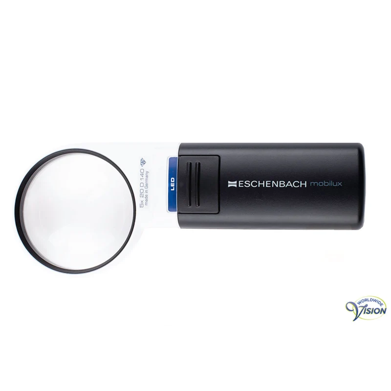 Eschenbach Mobilux LED 15115 – 5x Handlichtloep met LED & Kleurfilters