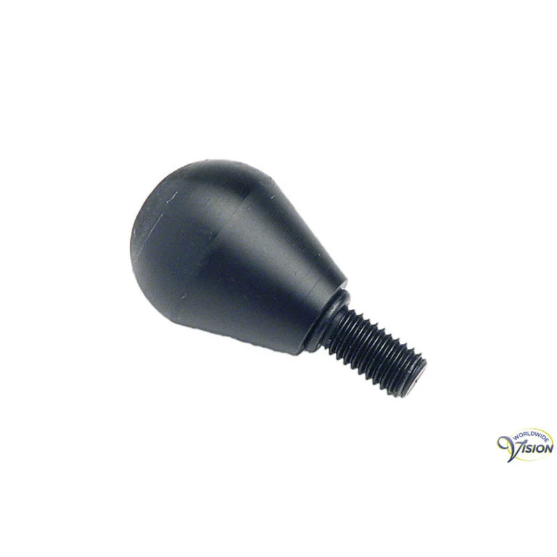 Peerpunt Kunststof 25 mm – Slijtvast POM met 8 mm Schroefdraad