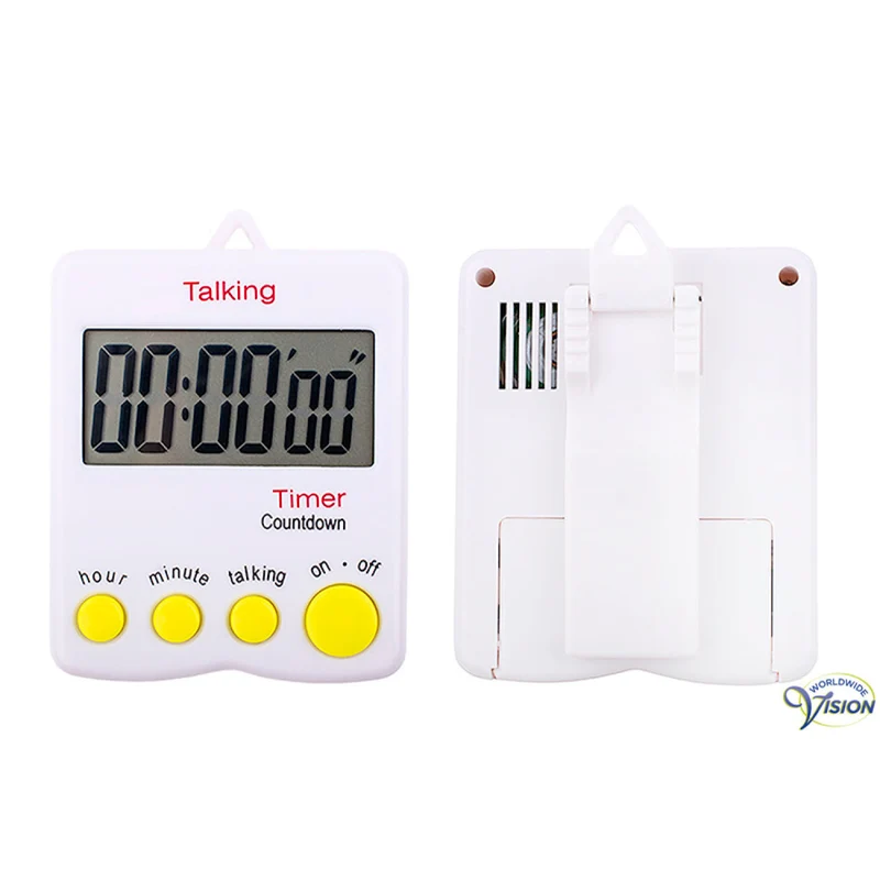 Engelssprekende Timer – Count-Up & Countdown | Digitaal & Praktisch