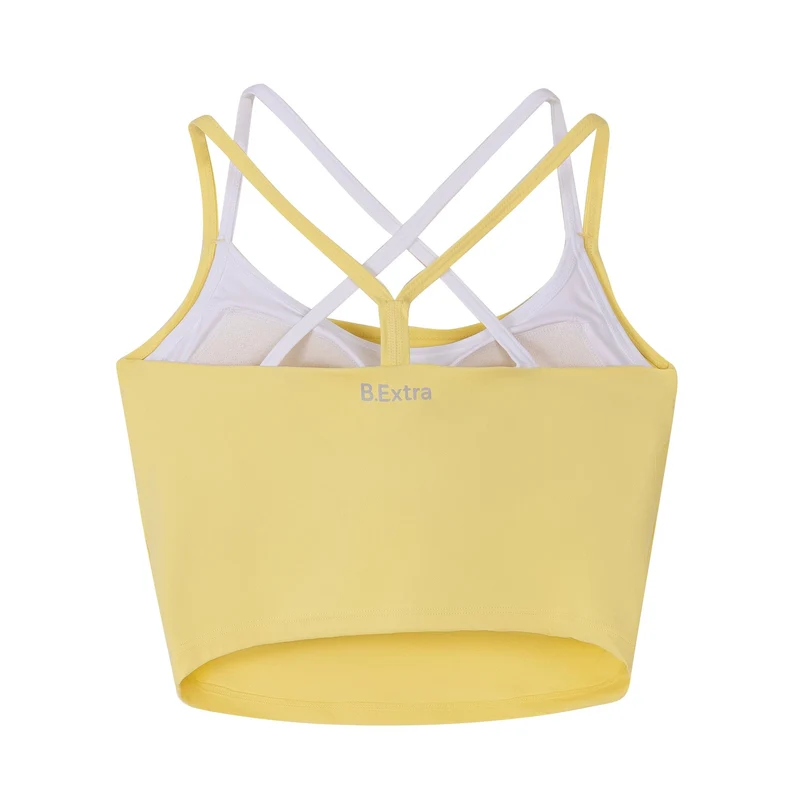 Leslie Top - Yellow/White