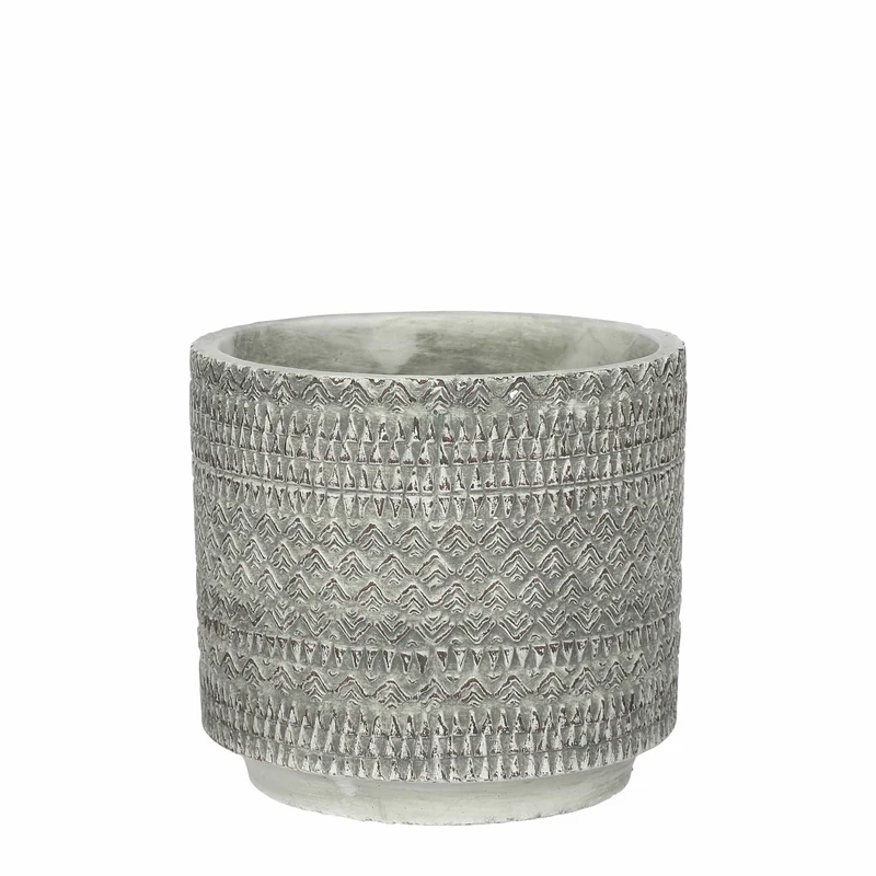 Luxe Bloempot POT Zwart – D16 H17 cm