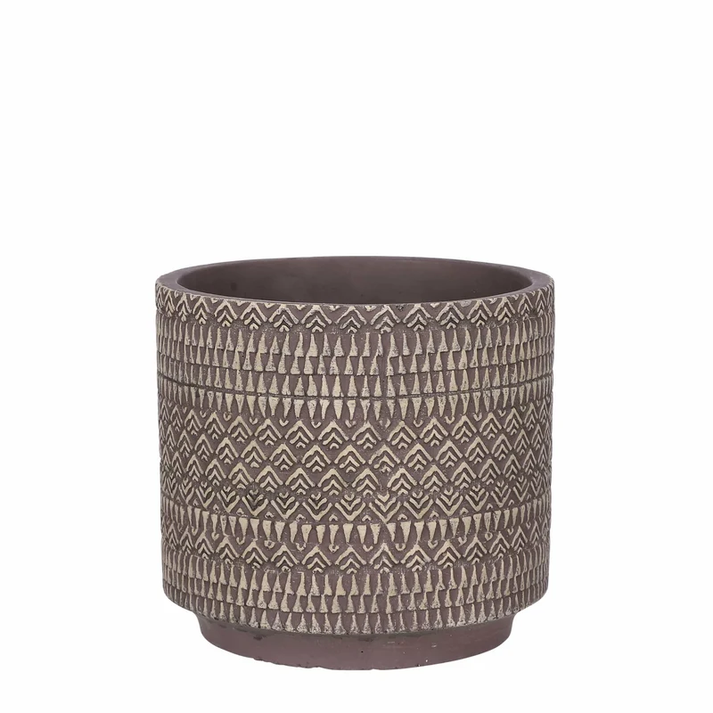 Luxe Bloempot POT Rood – D16 H17 cm