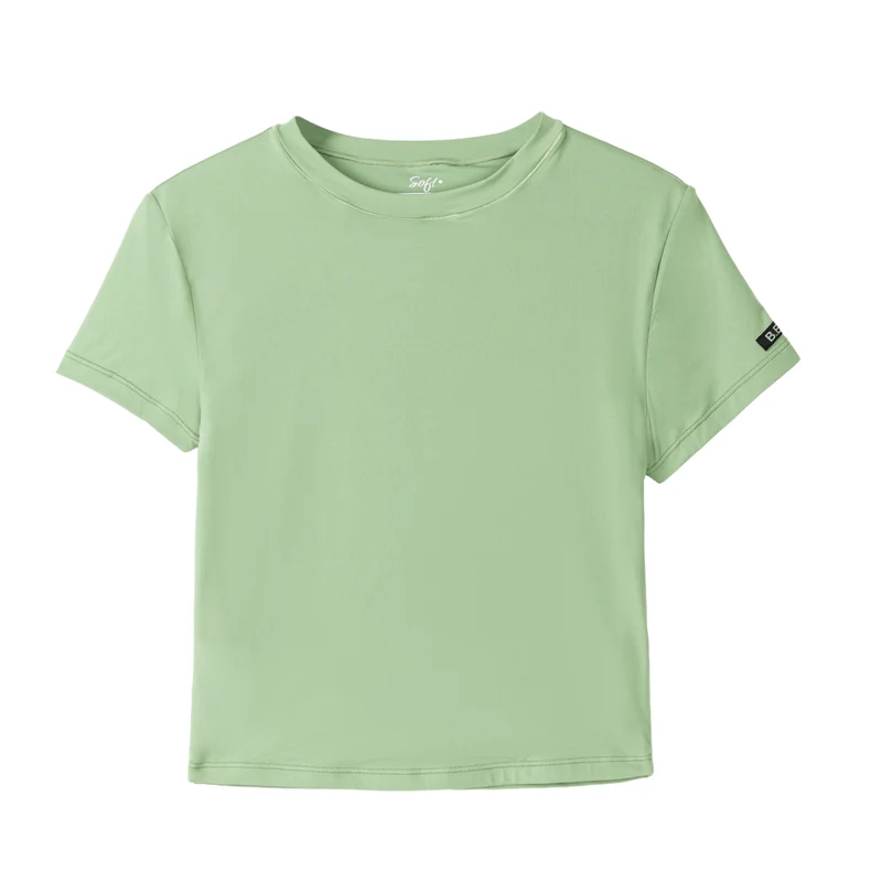 NAK-D Cropped Tee - Greenery