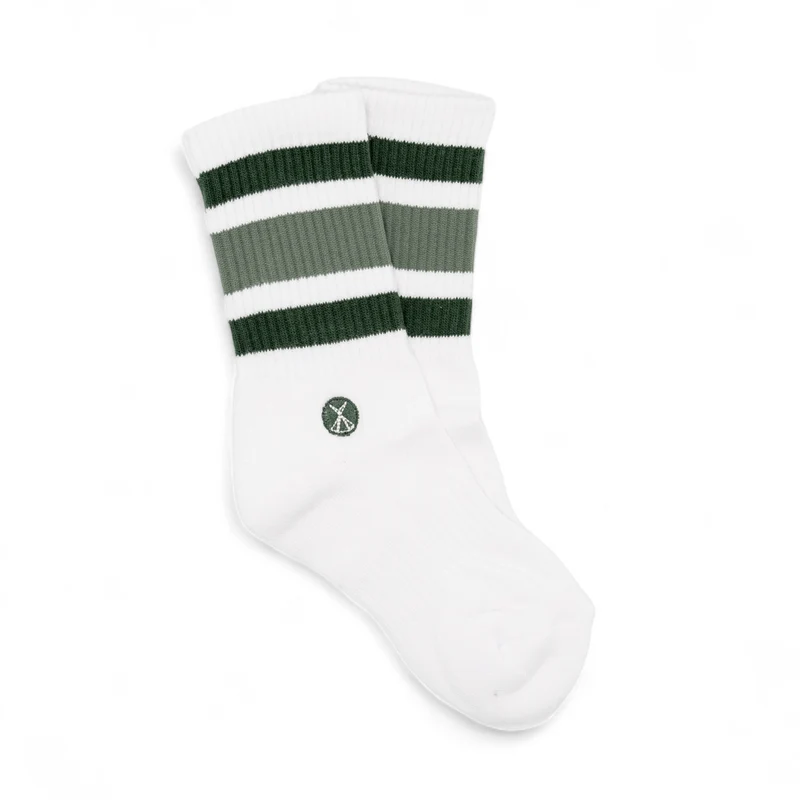 Classic Socks - Classic Striped Green