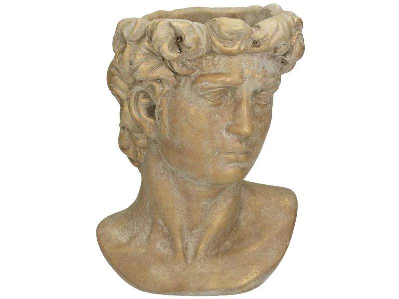 Luxe Bloempot DAV Goud – 17 x 15 x 23 cm