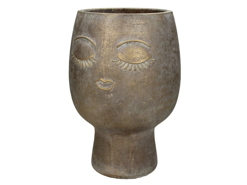 Luxe Bloempot ALESSIA Goud – D18 H25 cm