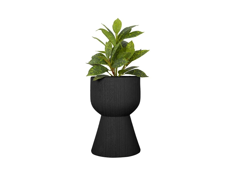 Luxe Bloempot TAM-TAM M Zwart - D 17 x 27 cm