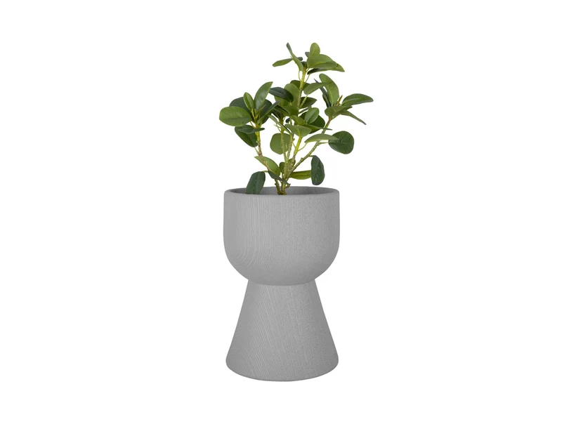 Luxe Bloempot TAM-TAM Grijs - D 21 x 33 cm