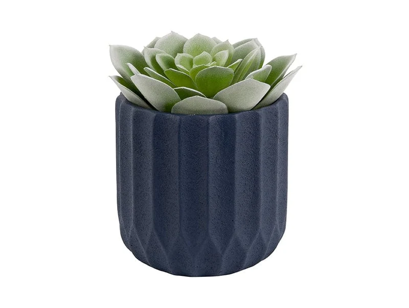 Luxe Bloempot PALOMA Blauw - D 18 cm