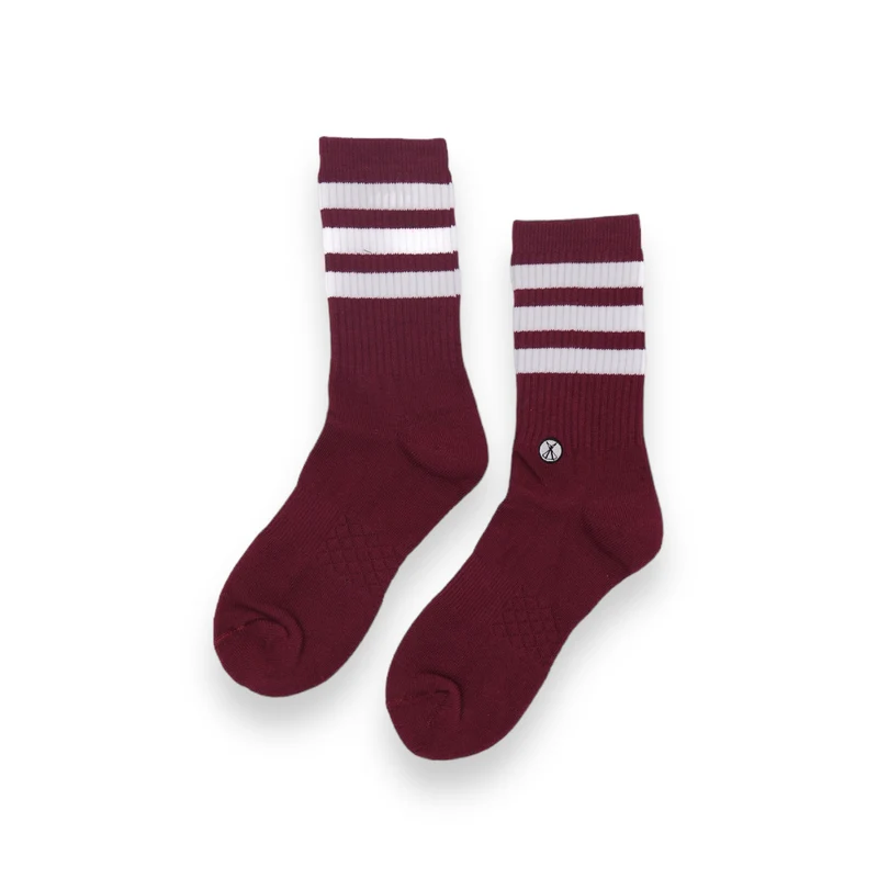 Classic Socks - Wine Red