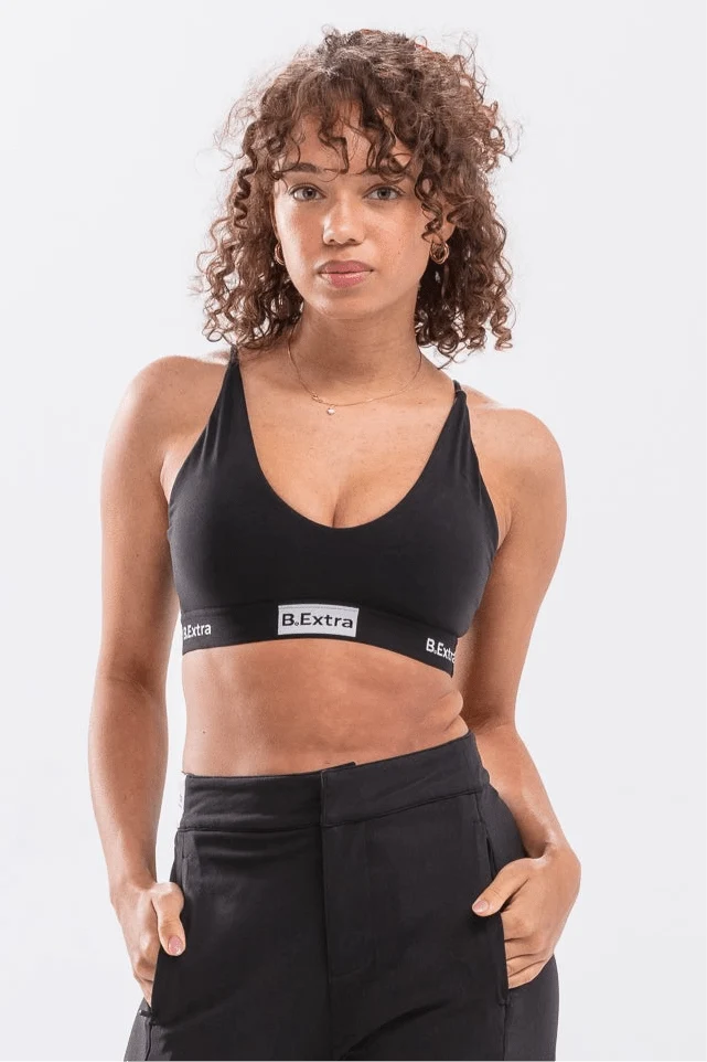 Black Label Bra - Black