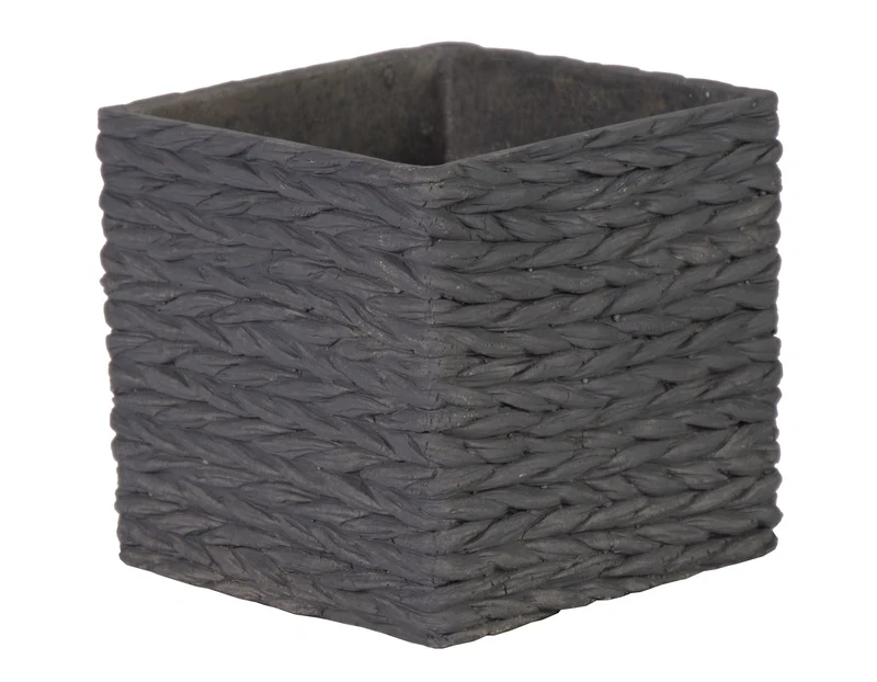 Luxe Bloempot SIERRA Grijs – D18 H17 cm