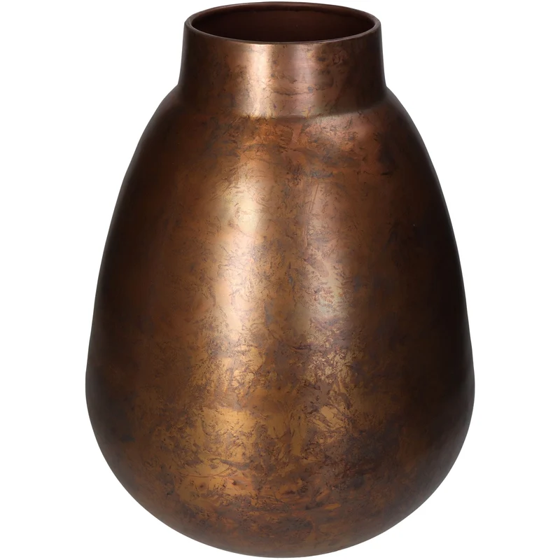 Luxe Bloempot LUDOVICA Kopper – ø 29x29x38 cm